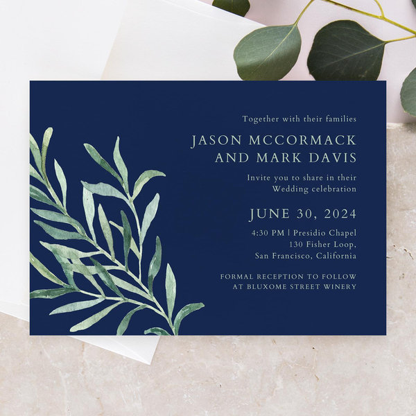Zola Wedding Invitations - Eastwick Vine