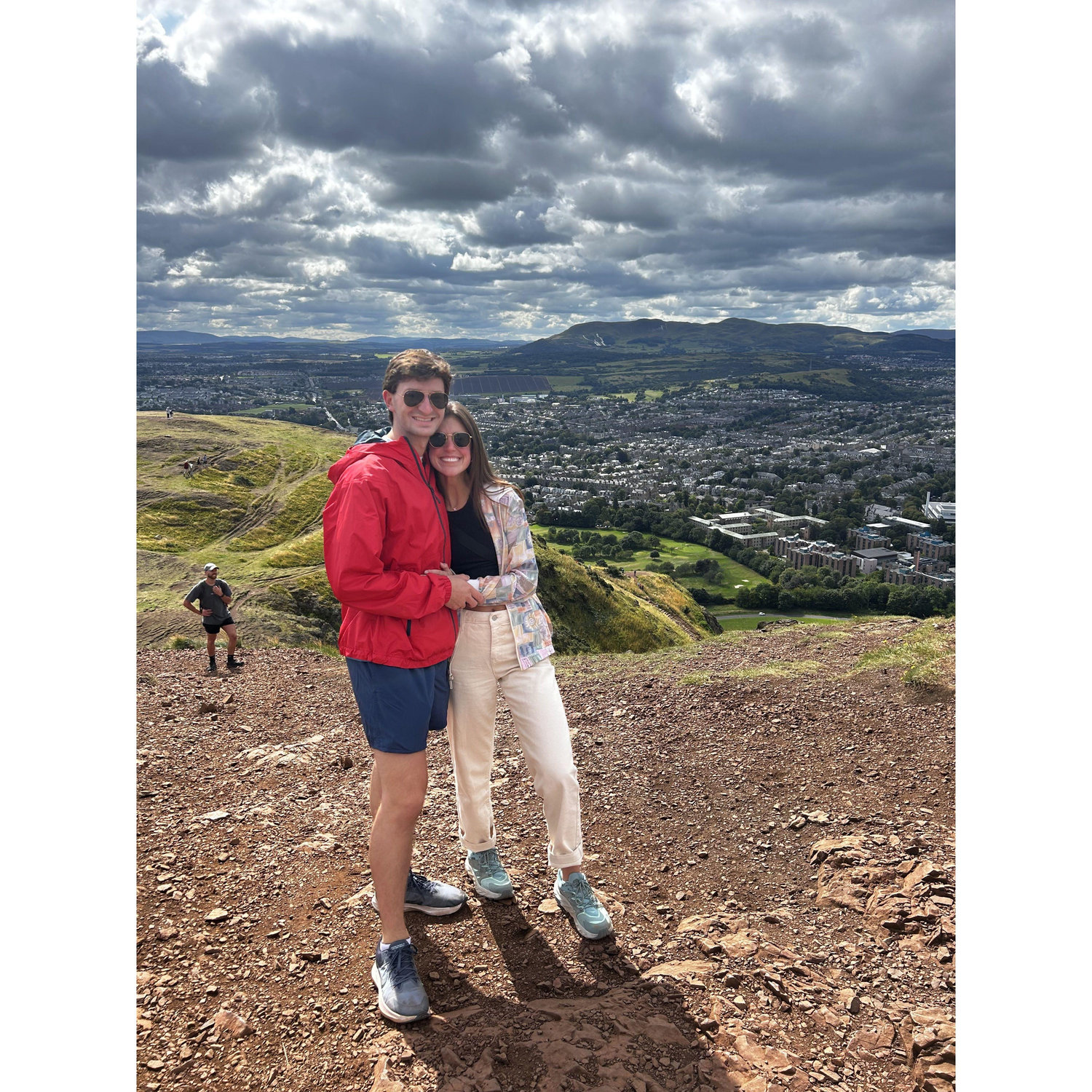 Arthur's seat in Scotland