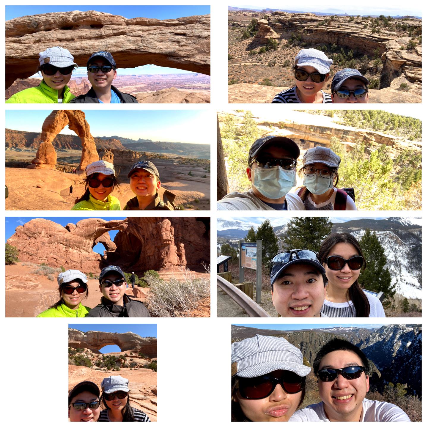 Canyonlands National Park and Arches National Park-Utah and Telluride and Mesa Verde, Colorado-4/2021