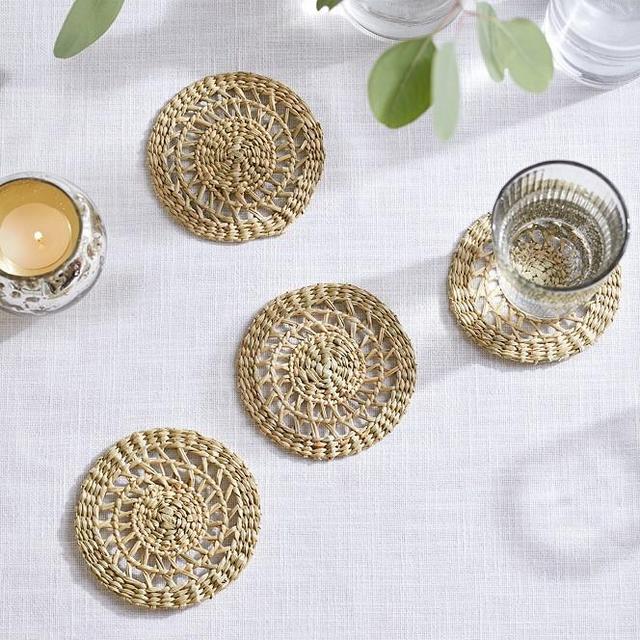 Seagrass Coasters – Set of 4