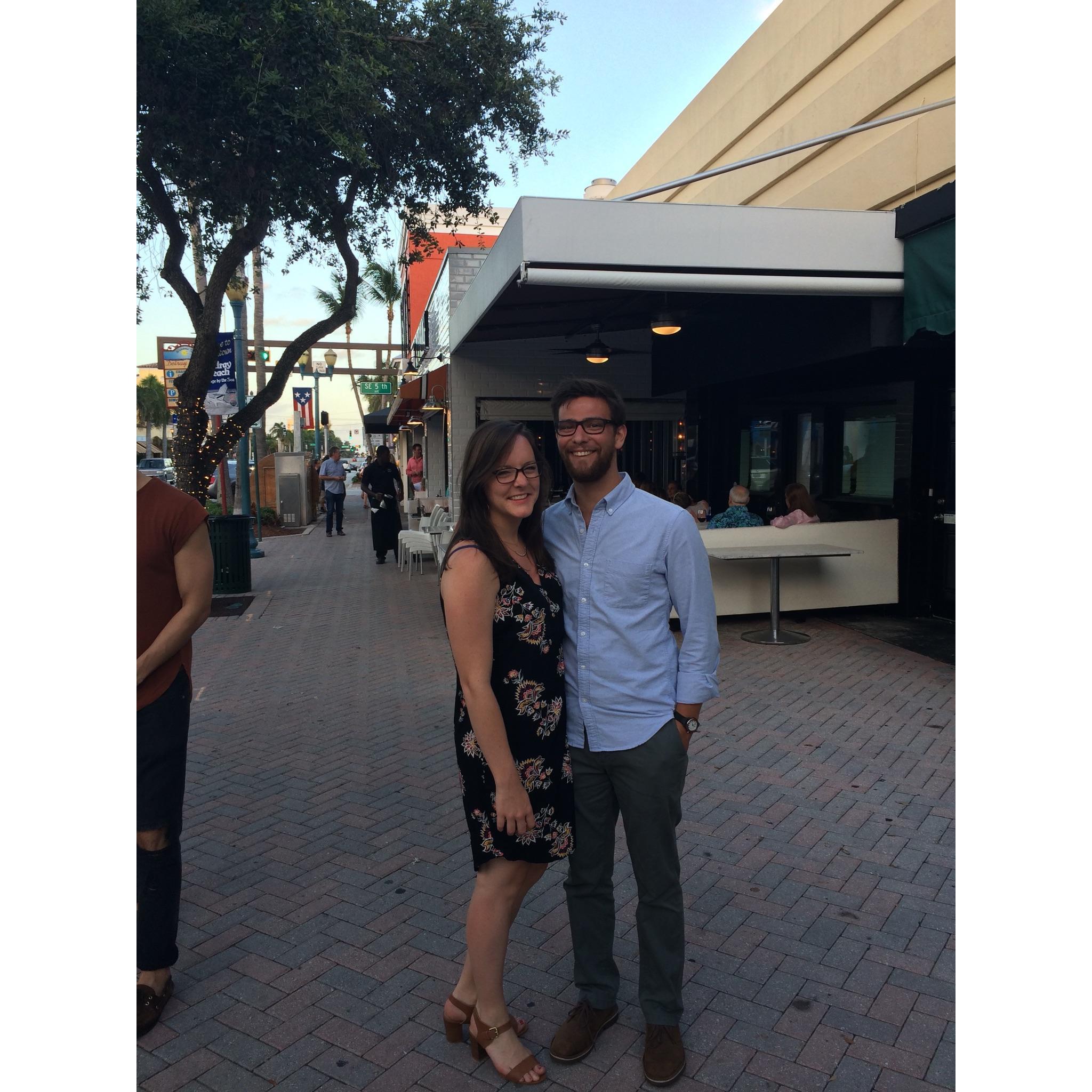 Bernie took our photo, but we neglected to take one with him *face palm*
July 2017