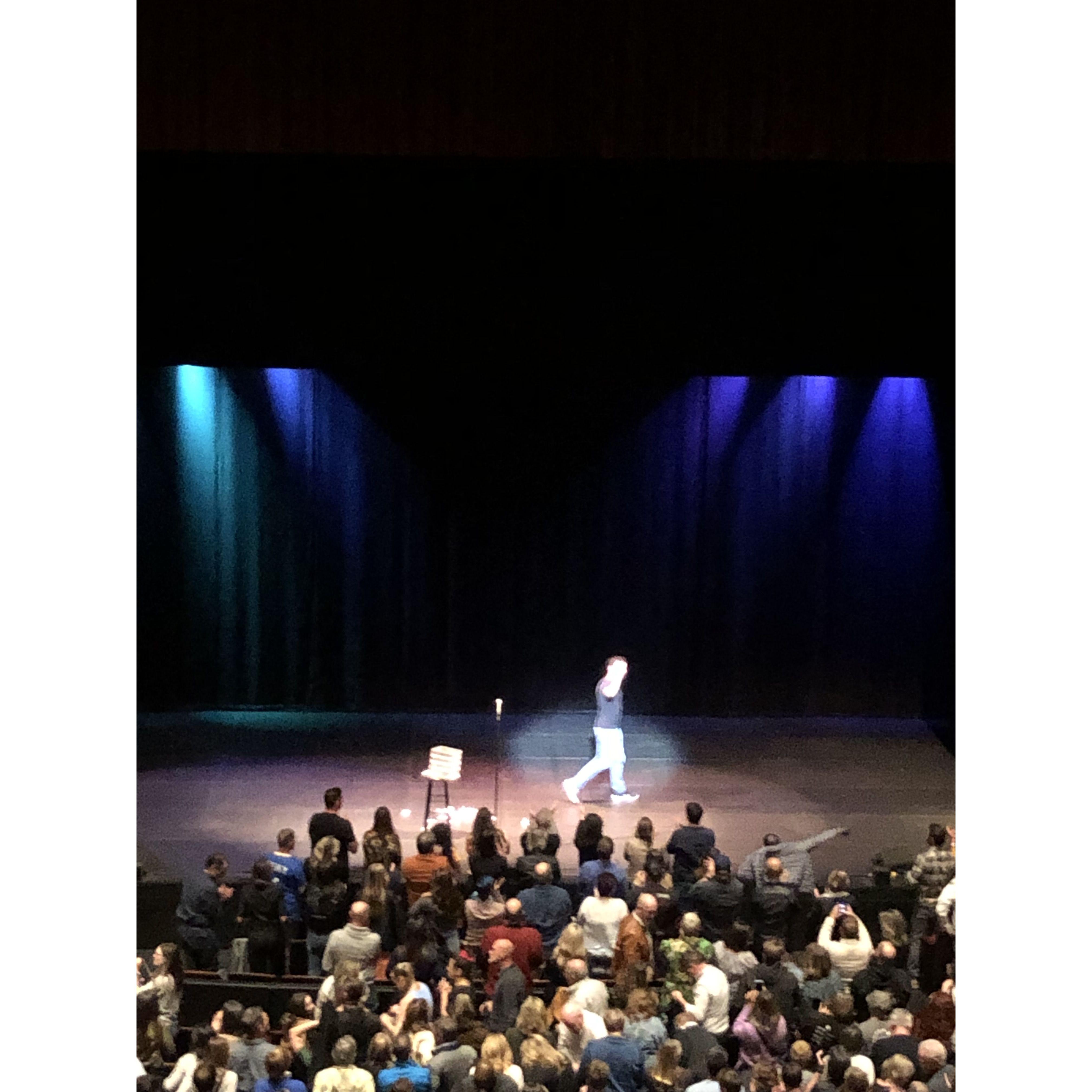 He took me to see Brett Goldstein for my birthday!