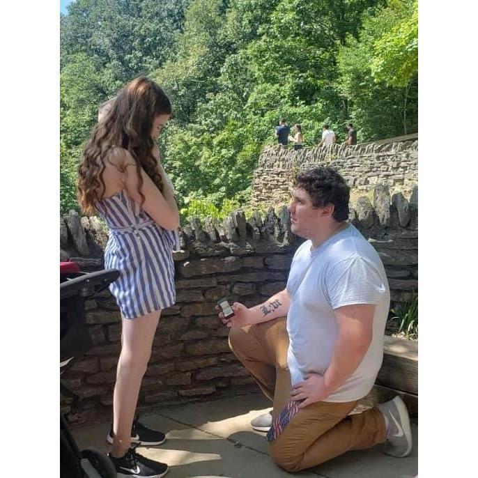 Tyler proposed!