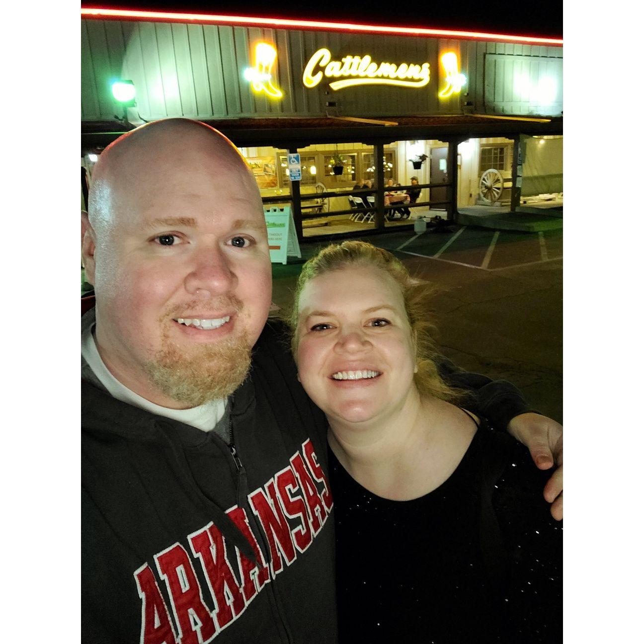 We love a good Shirley Temple and steak at Cattlemens.