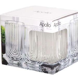 Apollo Set of 4 Glass Cups