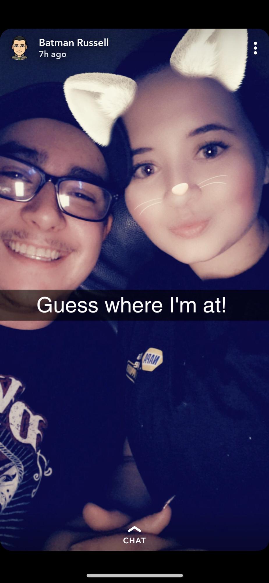 A photo from our first actual date!