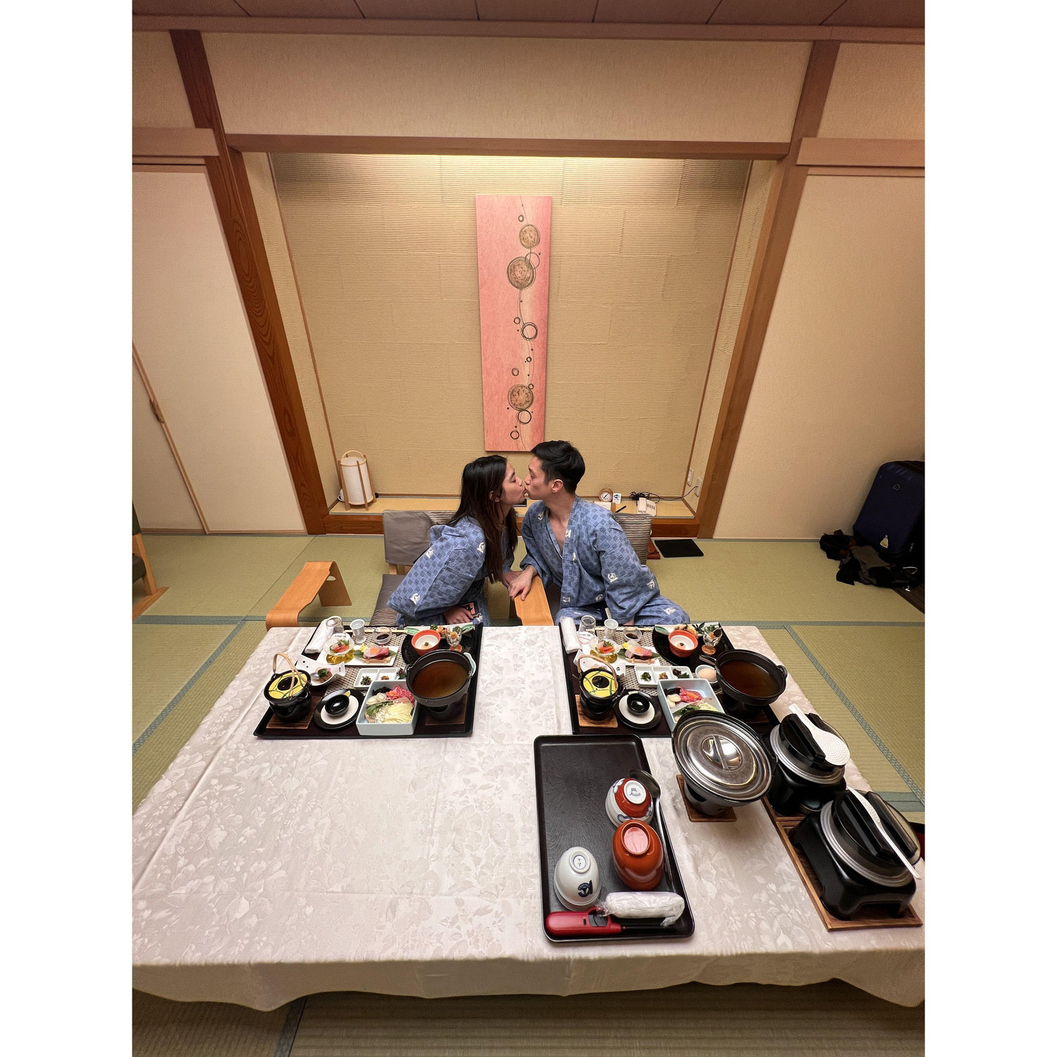 We stayed in a Ryokan!