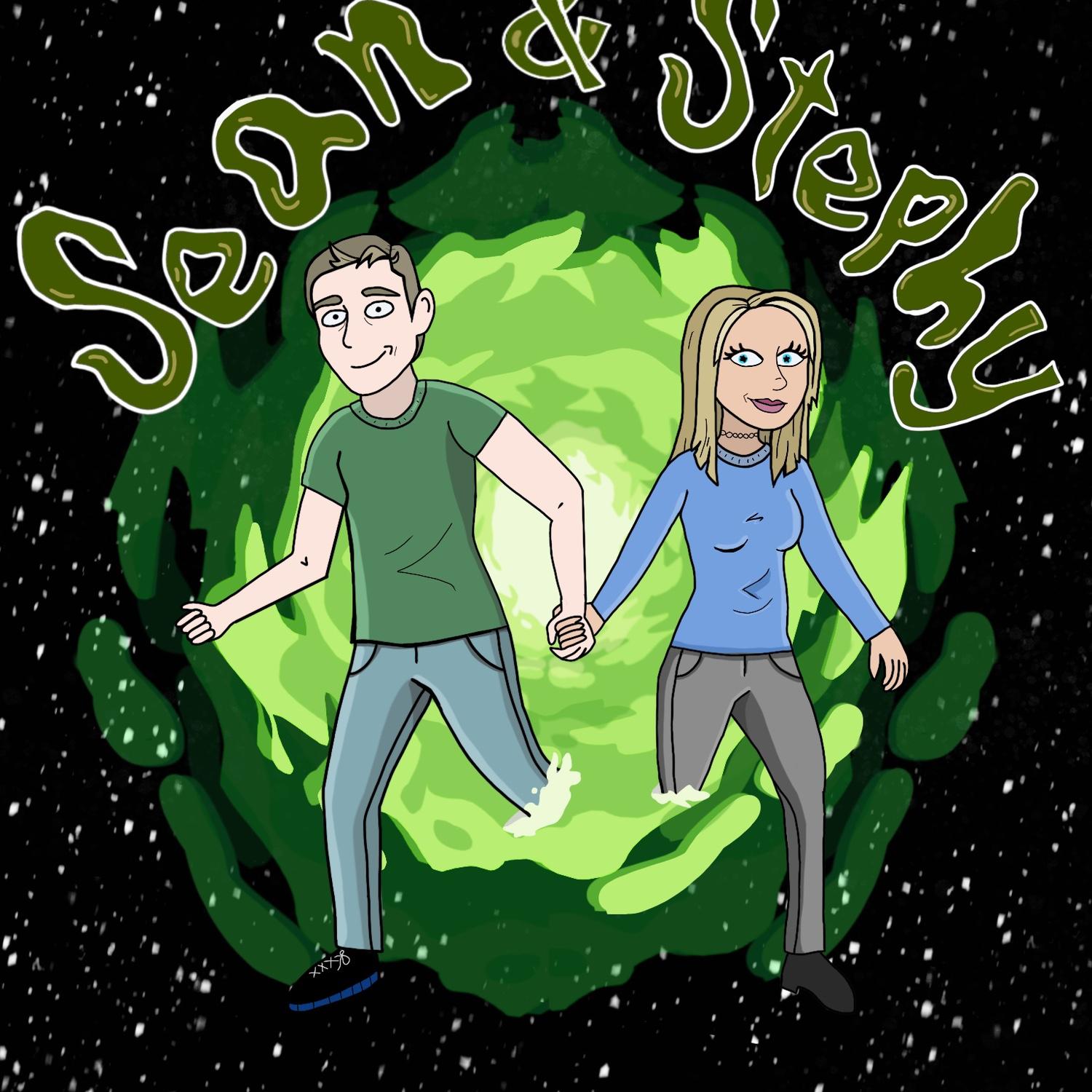Art made by Stefiyah inspired by Rick & Morty