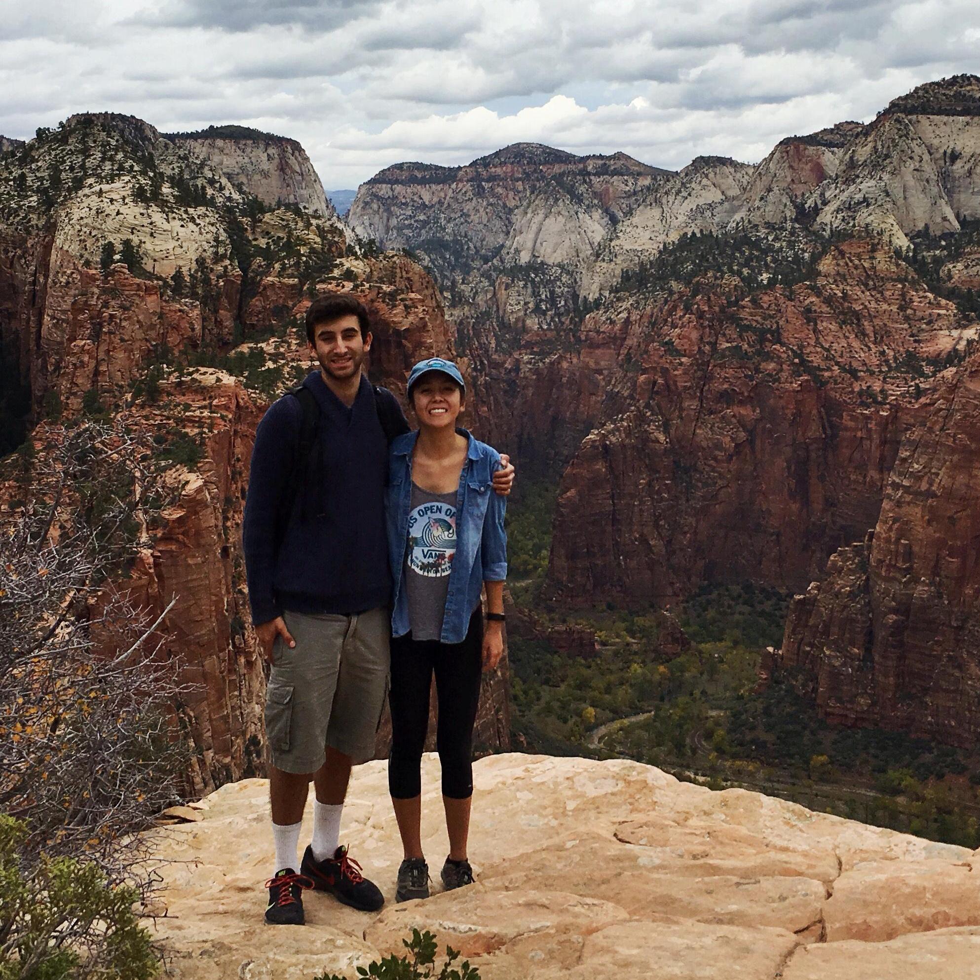 Two year anniversary - Angels Landing, Zion National Park (November 2016)