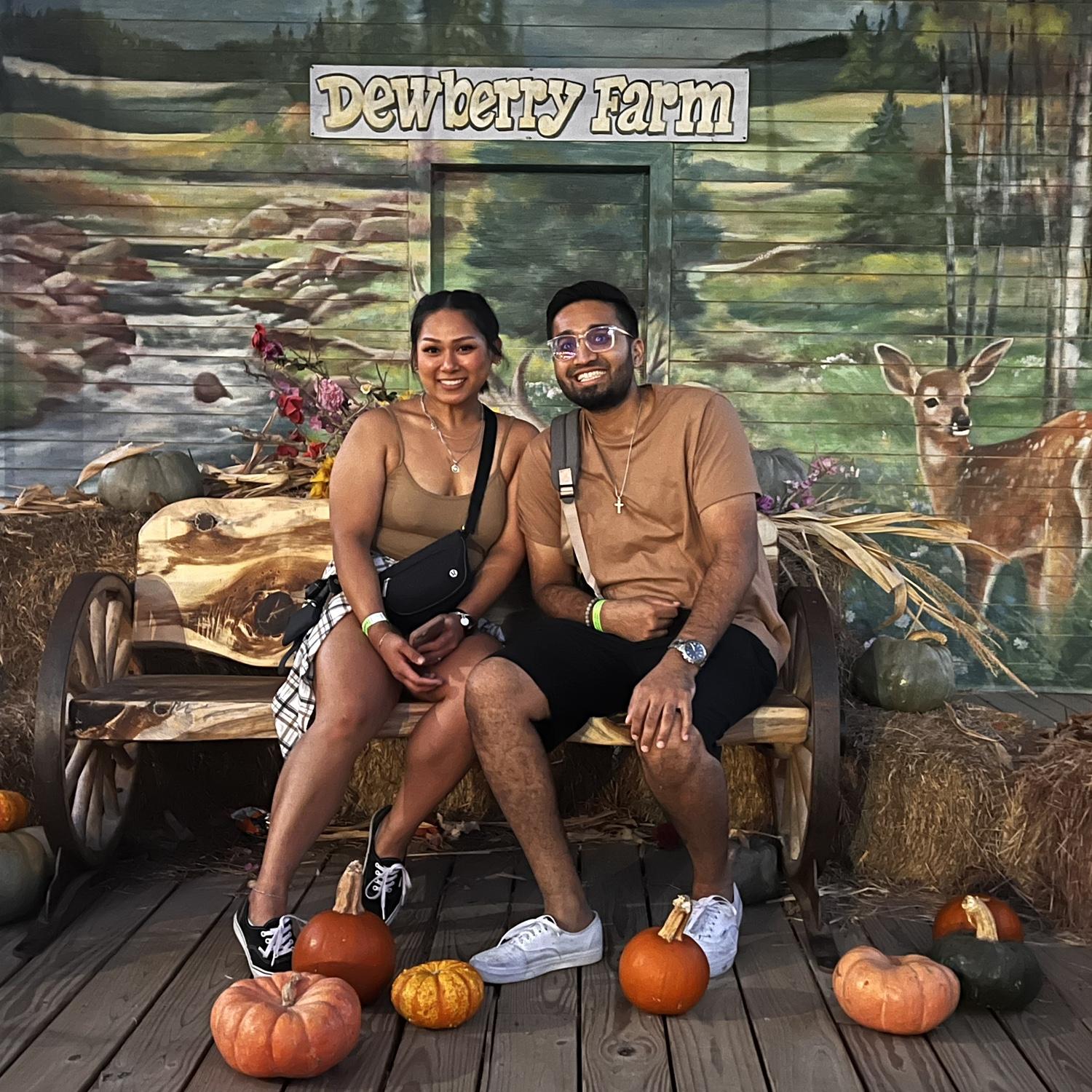 This photo was our first time at the dewberry farm!!!!