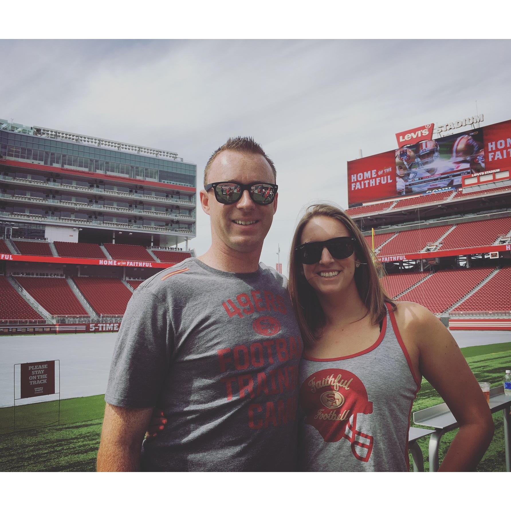 2015

Enjoying the perks when Peter worked at the 49ers!