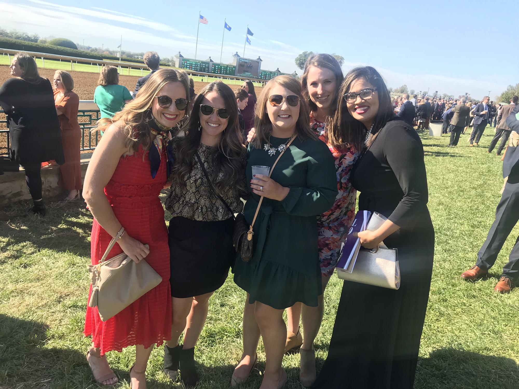 College Besties at Keeneland