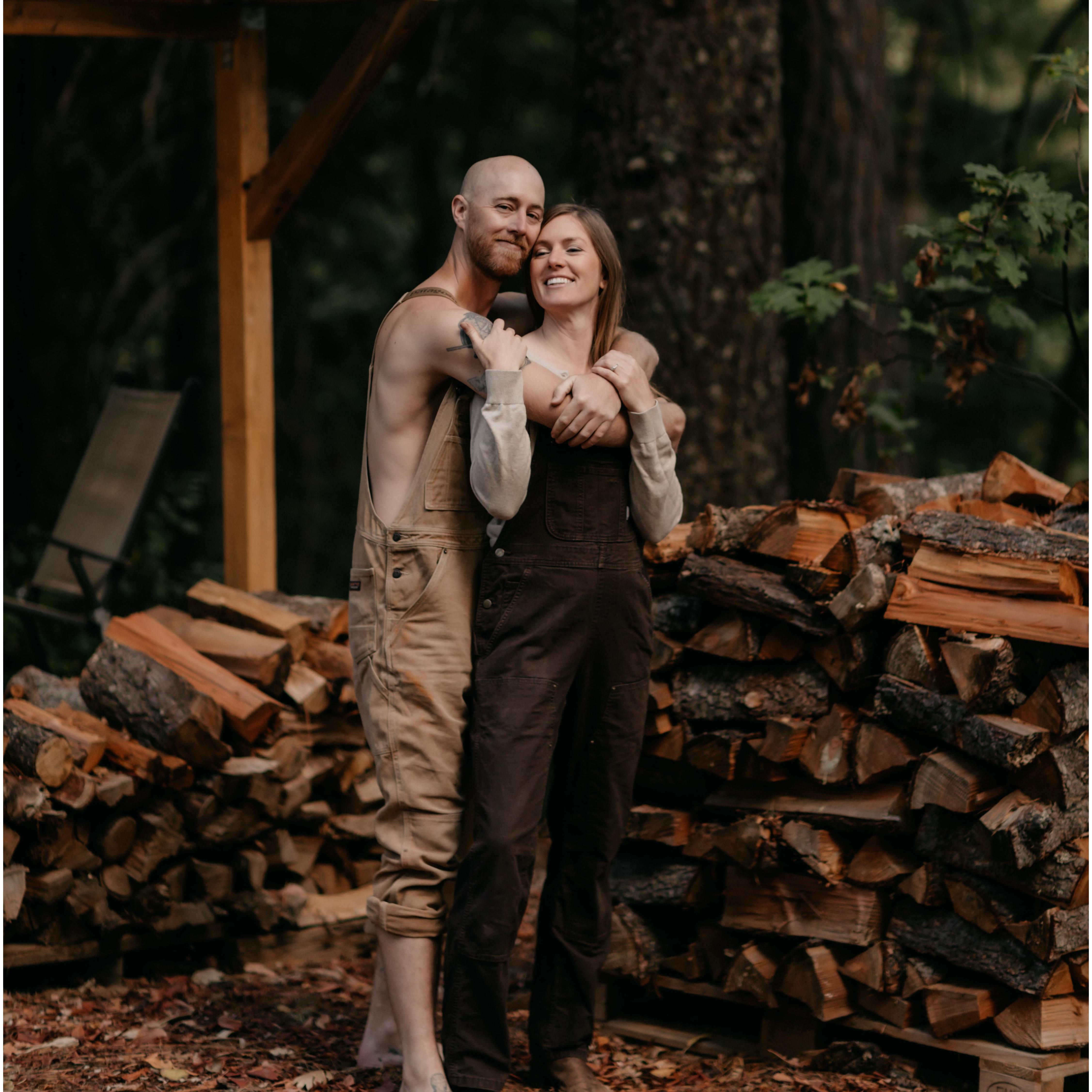 A few favorites from our engagement photos at home, Oct 2021.