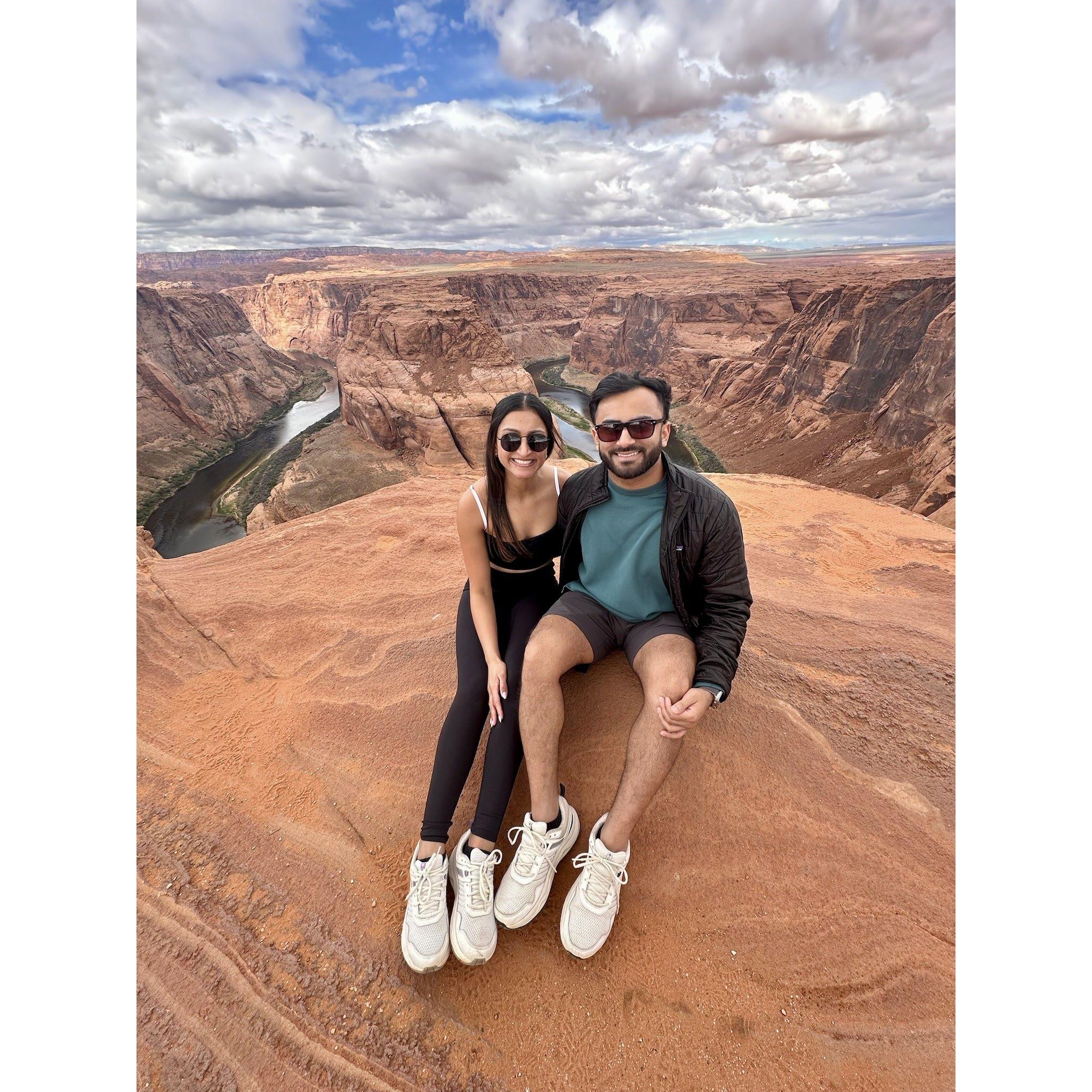 2024 - Our favorite trip to Arizona at Horseshoe Bend.