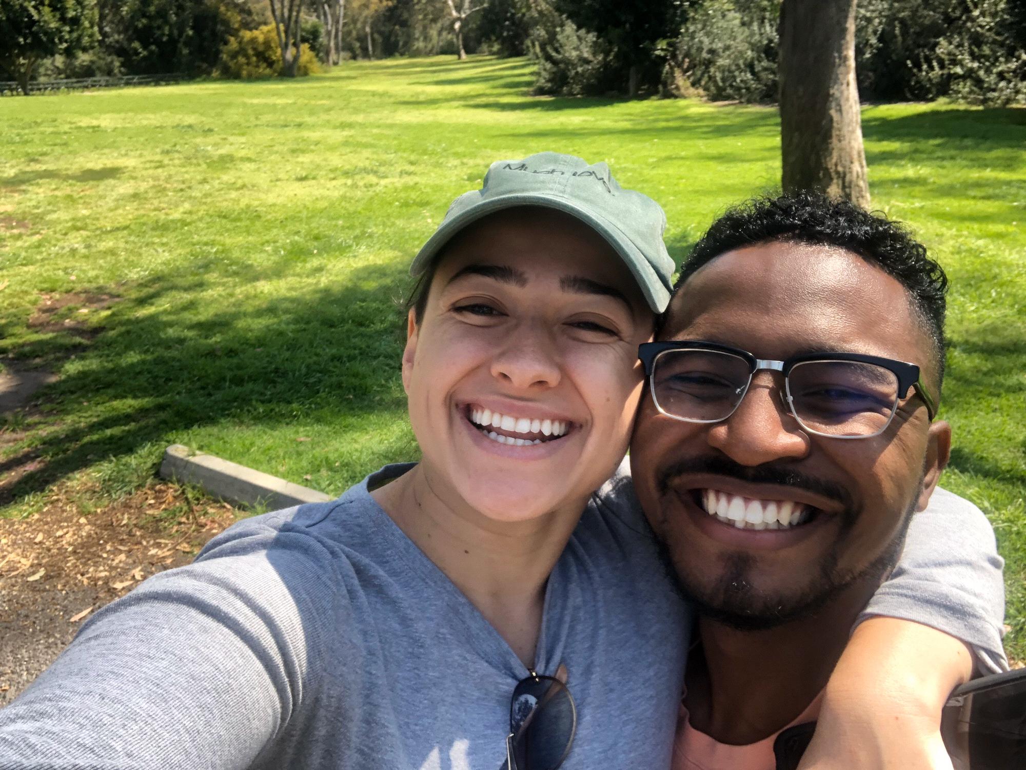 When we found the place for the Ceremony !!!