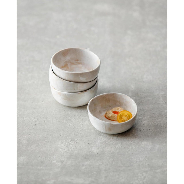 Fortessa Cloud Terre No. 2 Dip Bowls, Set of 4