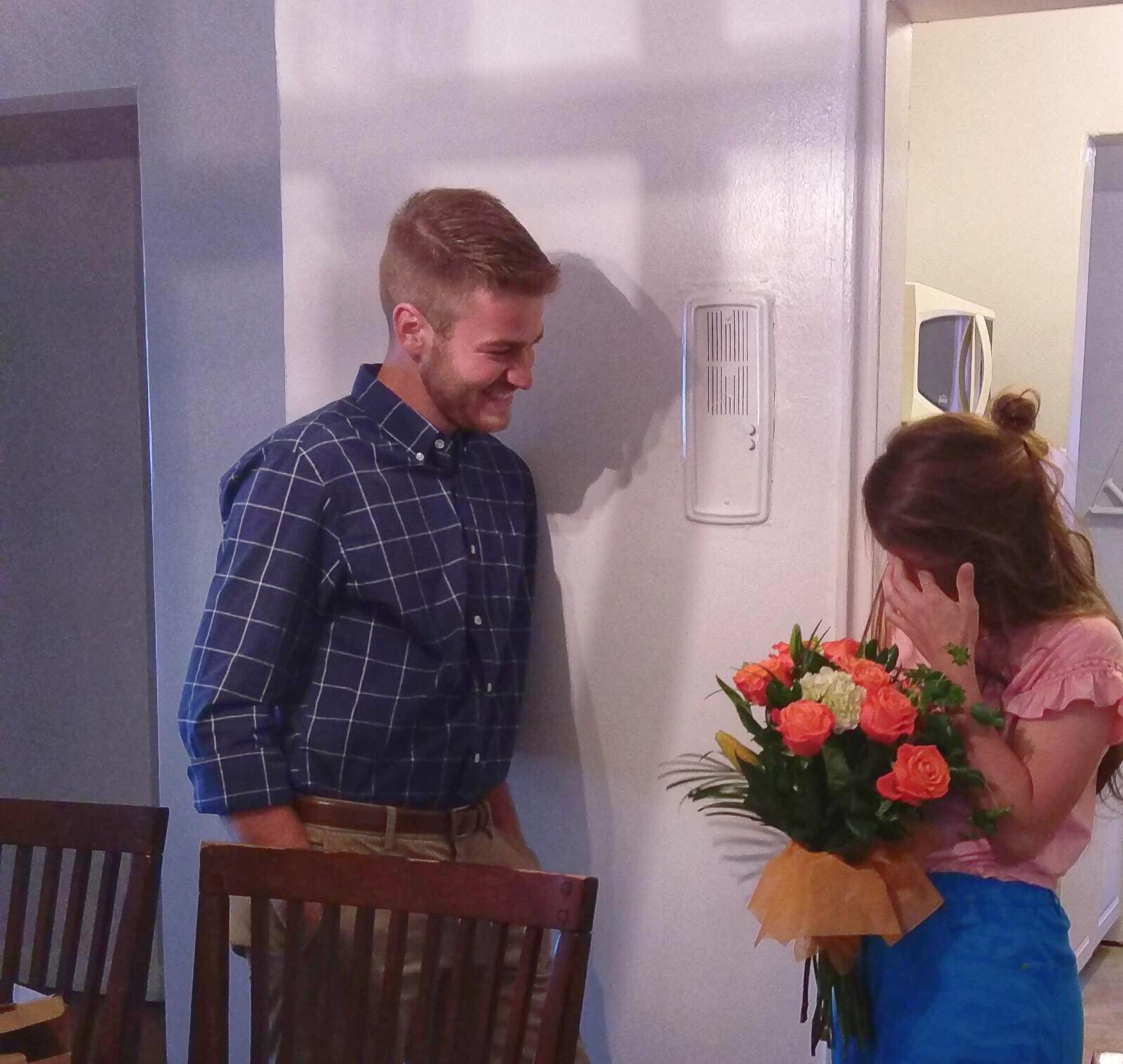 Wesley surprised me and asked me to be his girlfriend.
07-12-19