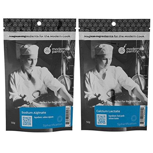Sodium Alginate + Calcium Lactate Value Pack (Molecular Gastronomy)