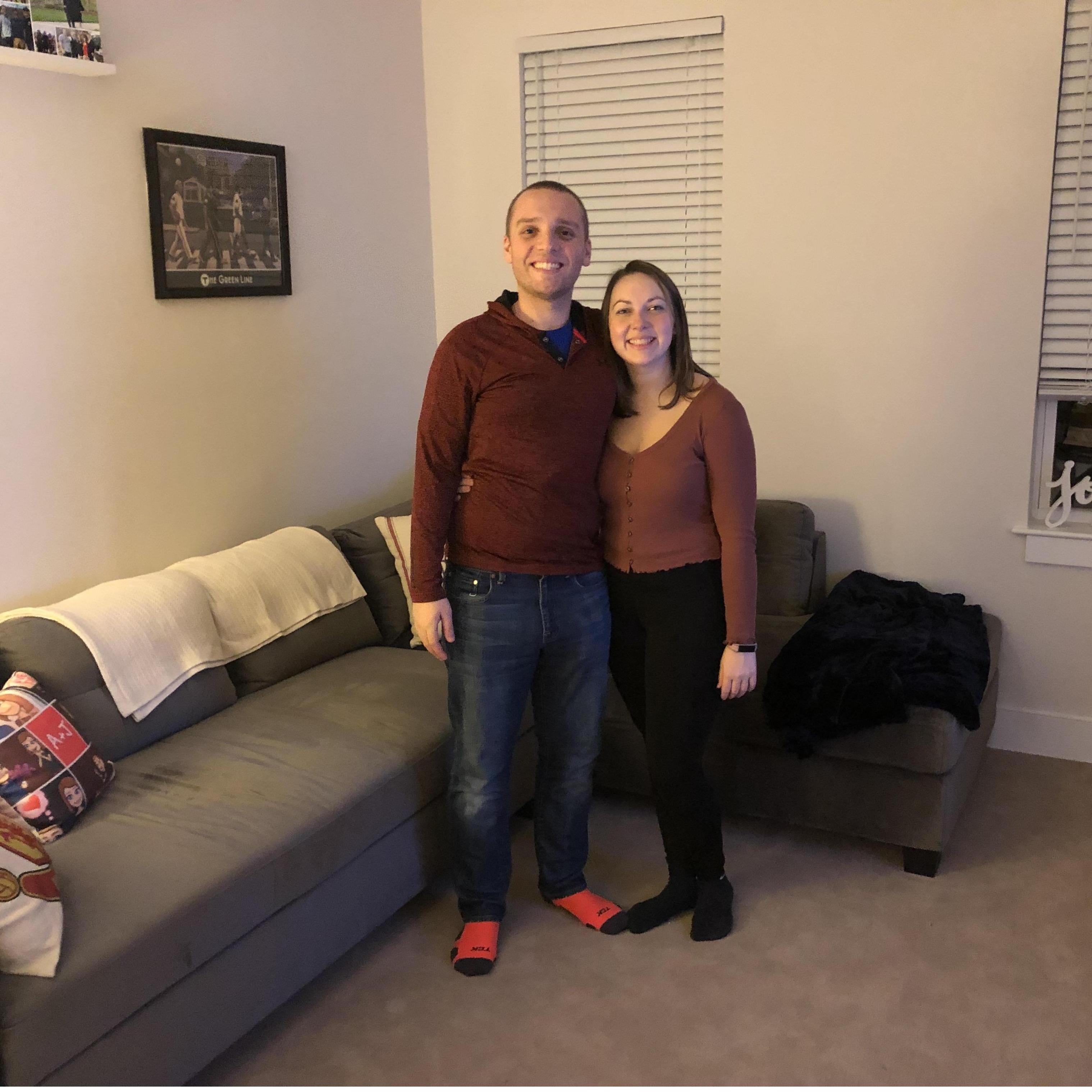 Moving into their first apartment!