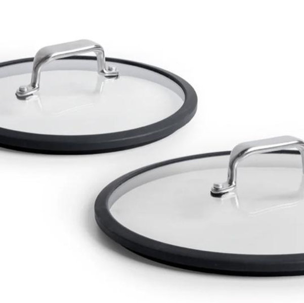 8+ +10 inch Glass Lids