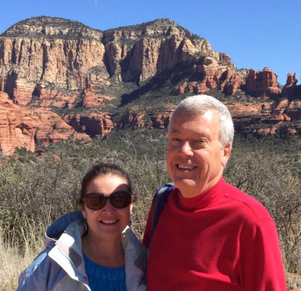 Ann and Dennis in Sedona