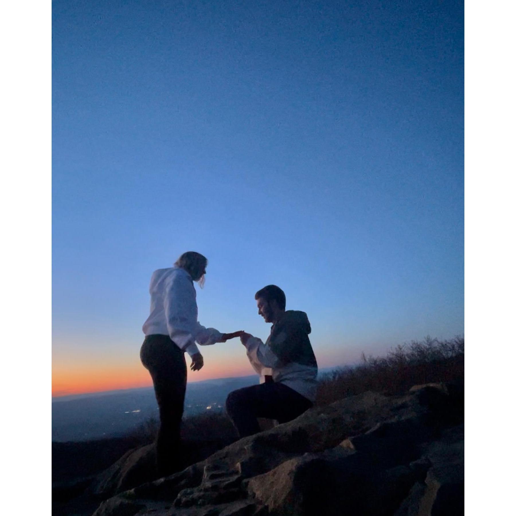 WE'RE ENGAGED!! March 29th, 2024 Shenandoah National Park