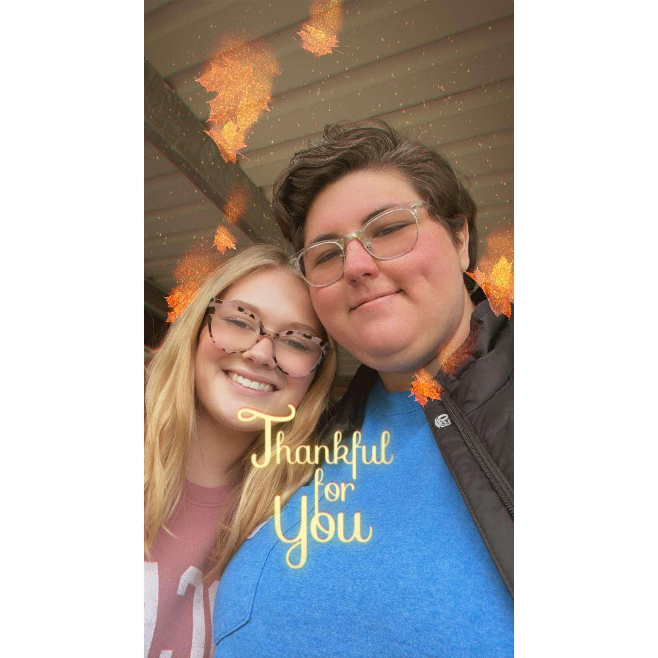 Our First Thanksgiving together