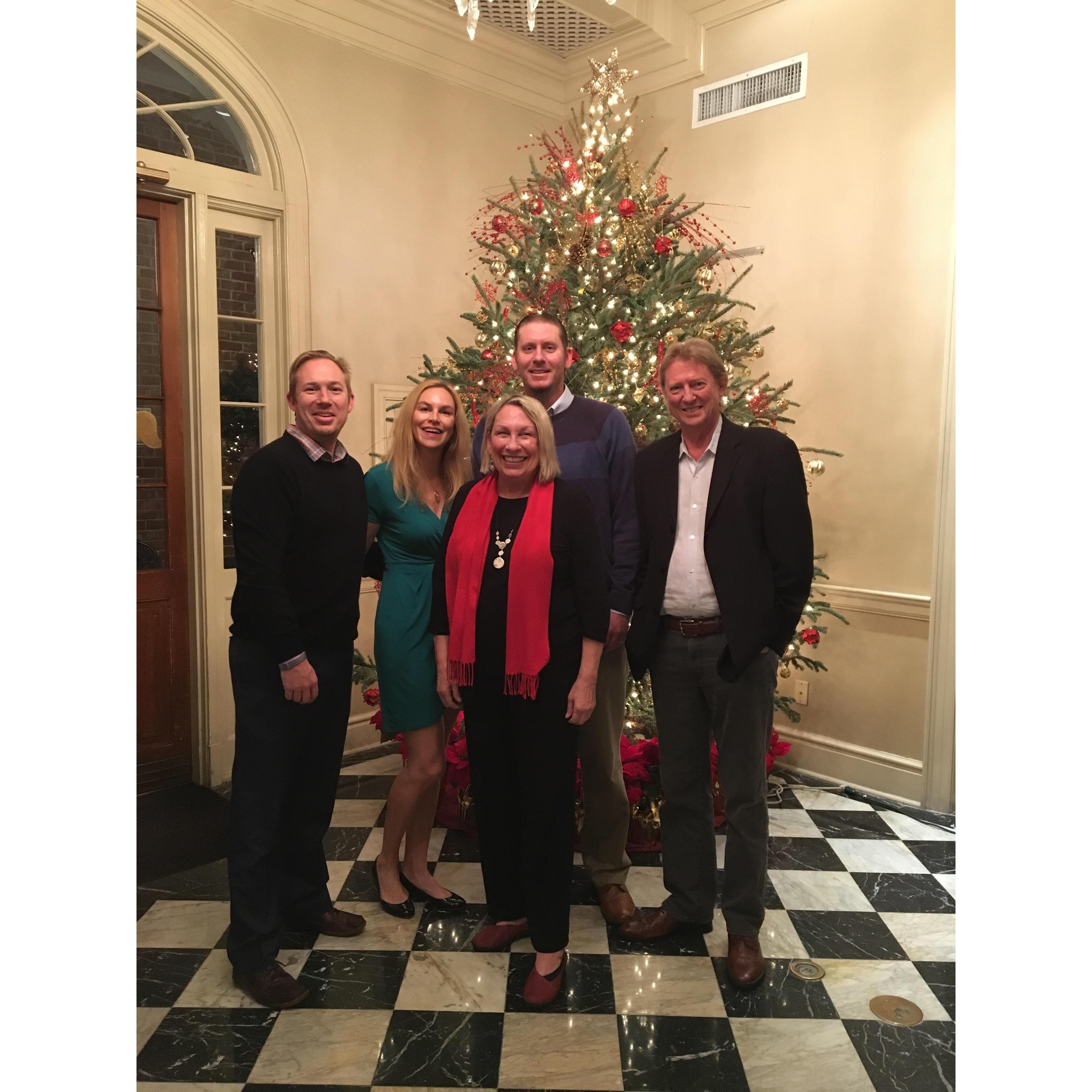 Our first trip to meet Ben's family was in New Orleans over Christmastime.