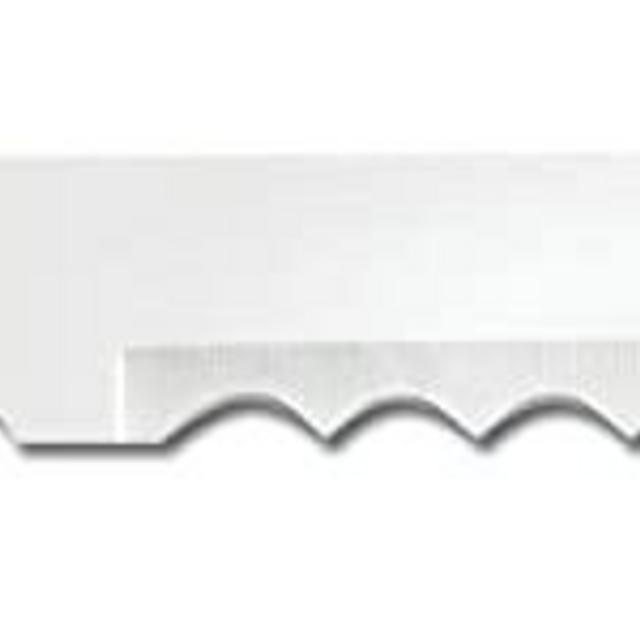 Rada Cutlery Bagel Knife Stainless Steel Blade With Aluminum Made in the USA, 10-1/8 Inches, Silver Handle