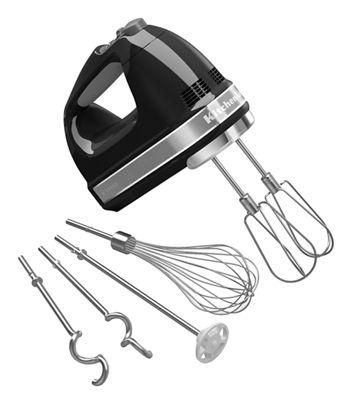 Black 9-Speed Hand Mixer
