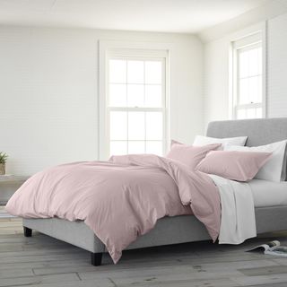 Clean Design Home 300 Thread Count Percale 3-Piece Duvet Set