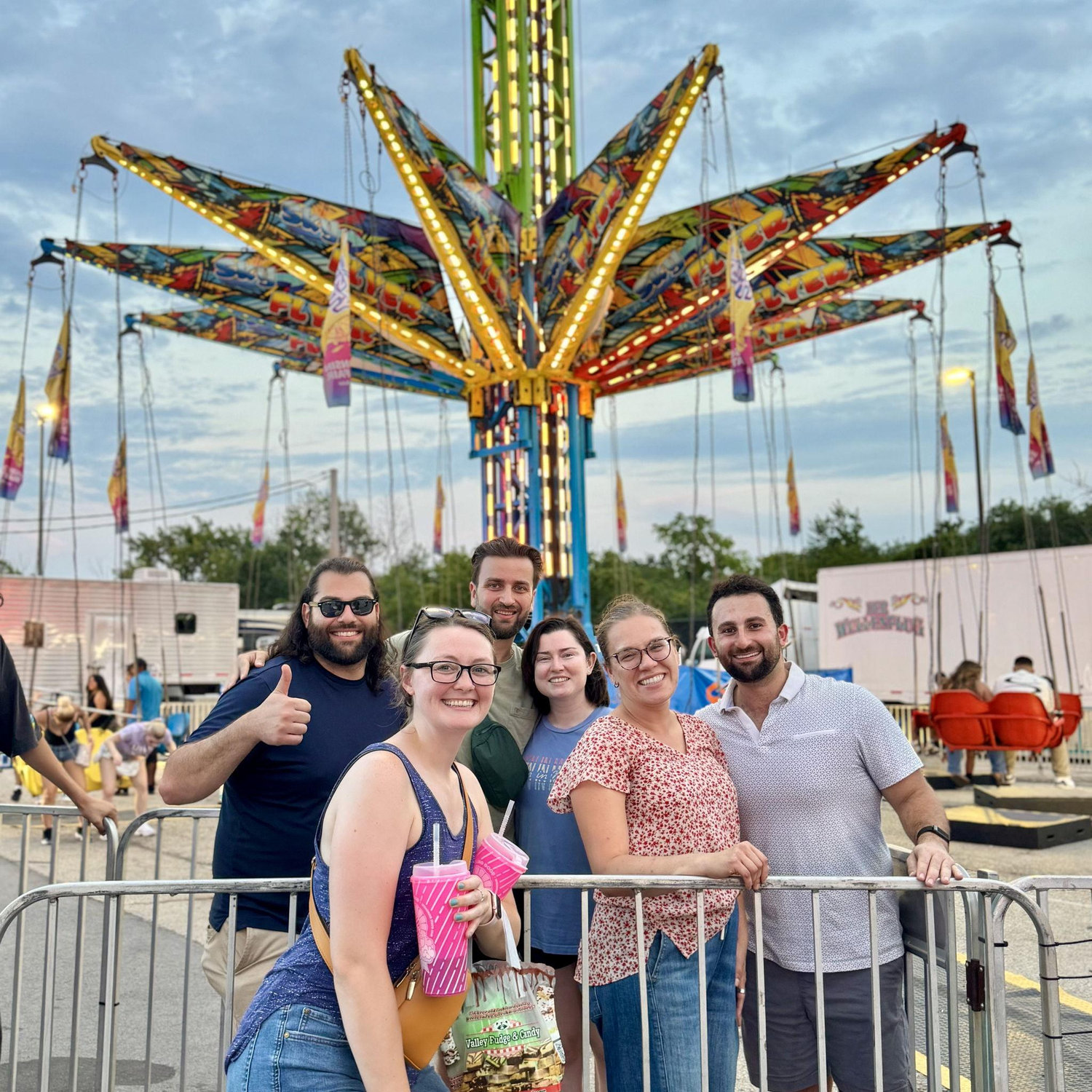 Wisconsin State Fair with our friends