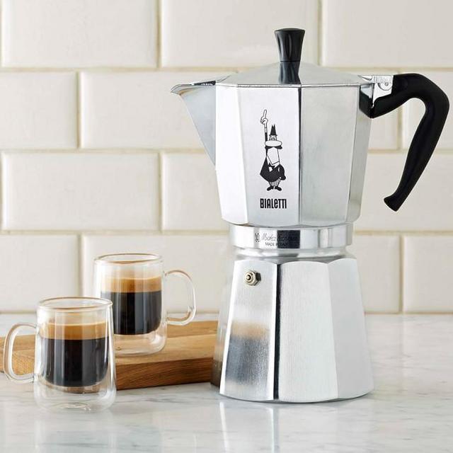 Bialetti Moka Stovetop Espresso Maker (12 Cups)