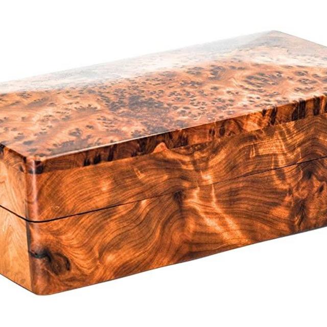 Bazaardi Hand Carved Wooden Multipurpose Keepsake Jewelry Decorative Art Box Storage Organizer ( Large wood Box ,Antique ) (LARGE)
