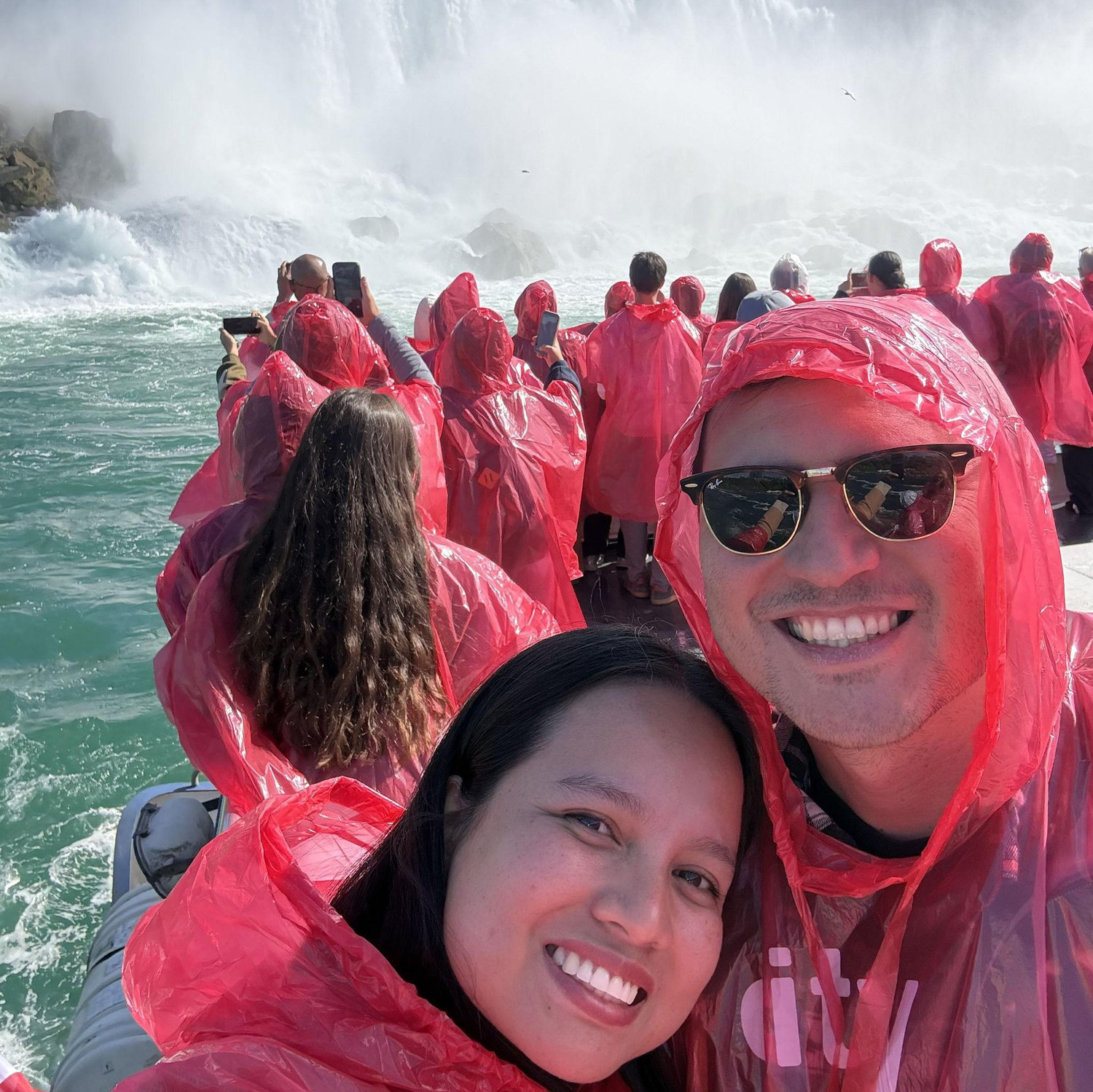 The voyage to the falls. One of our most memorable experiences