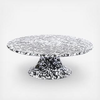 Splatter Enamelware Cake Stand