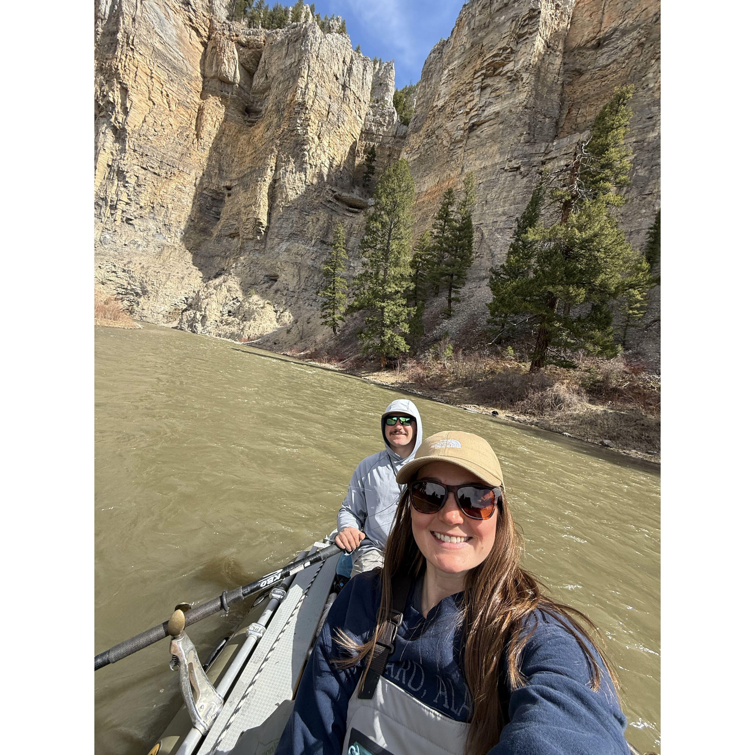 Another fun picture from our Smith River rafting trip!