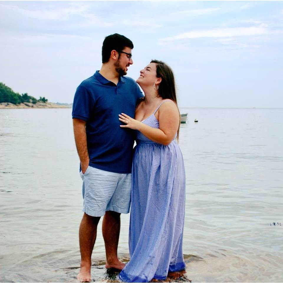 Right after we got engaged - Point O' Woods, Old Lyme.
8.18.2018