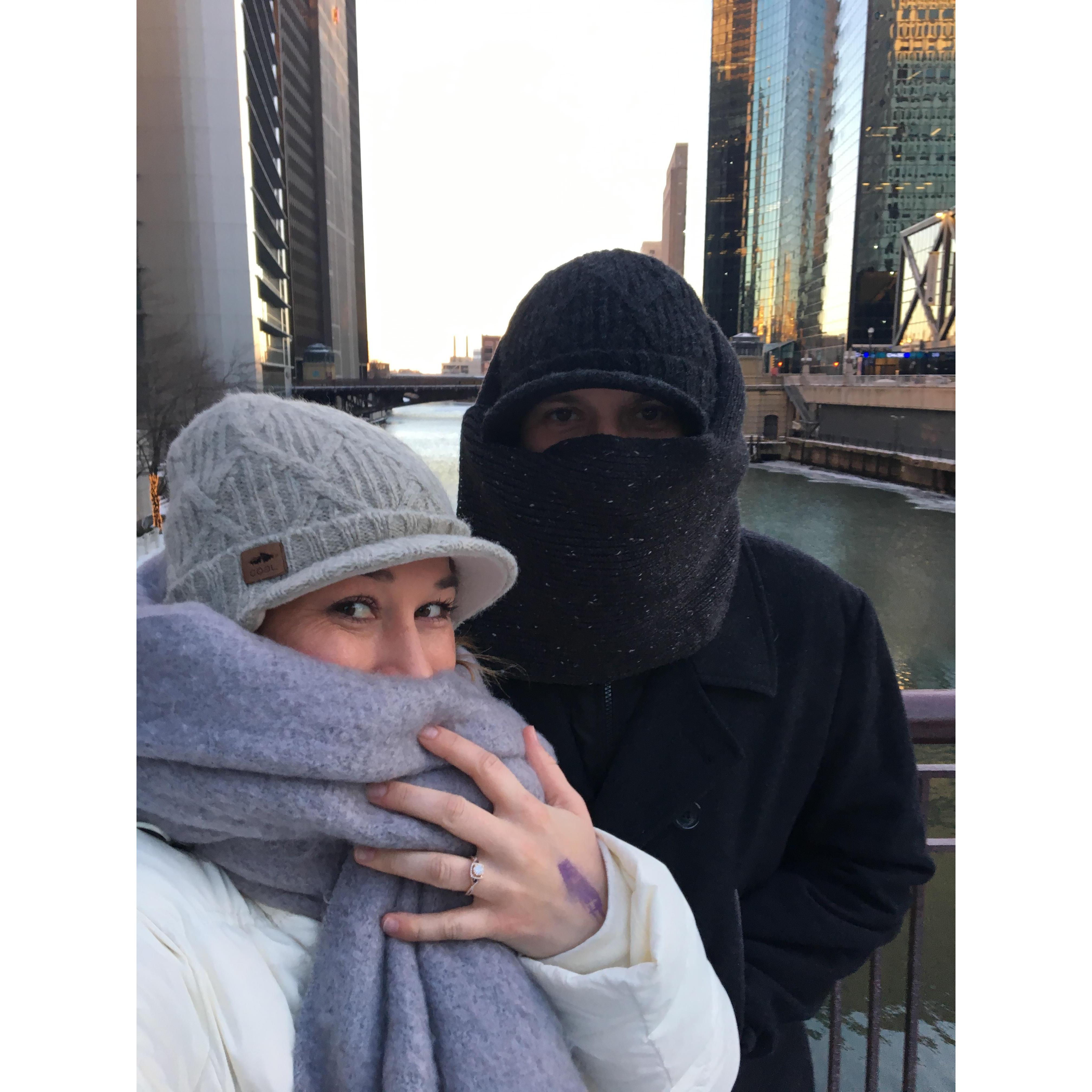 Negative degrees in Chicago!