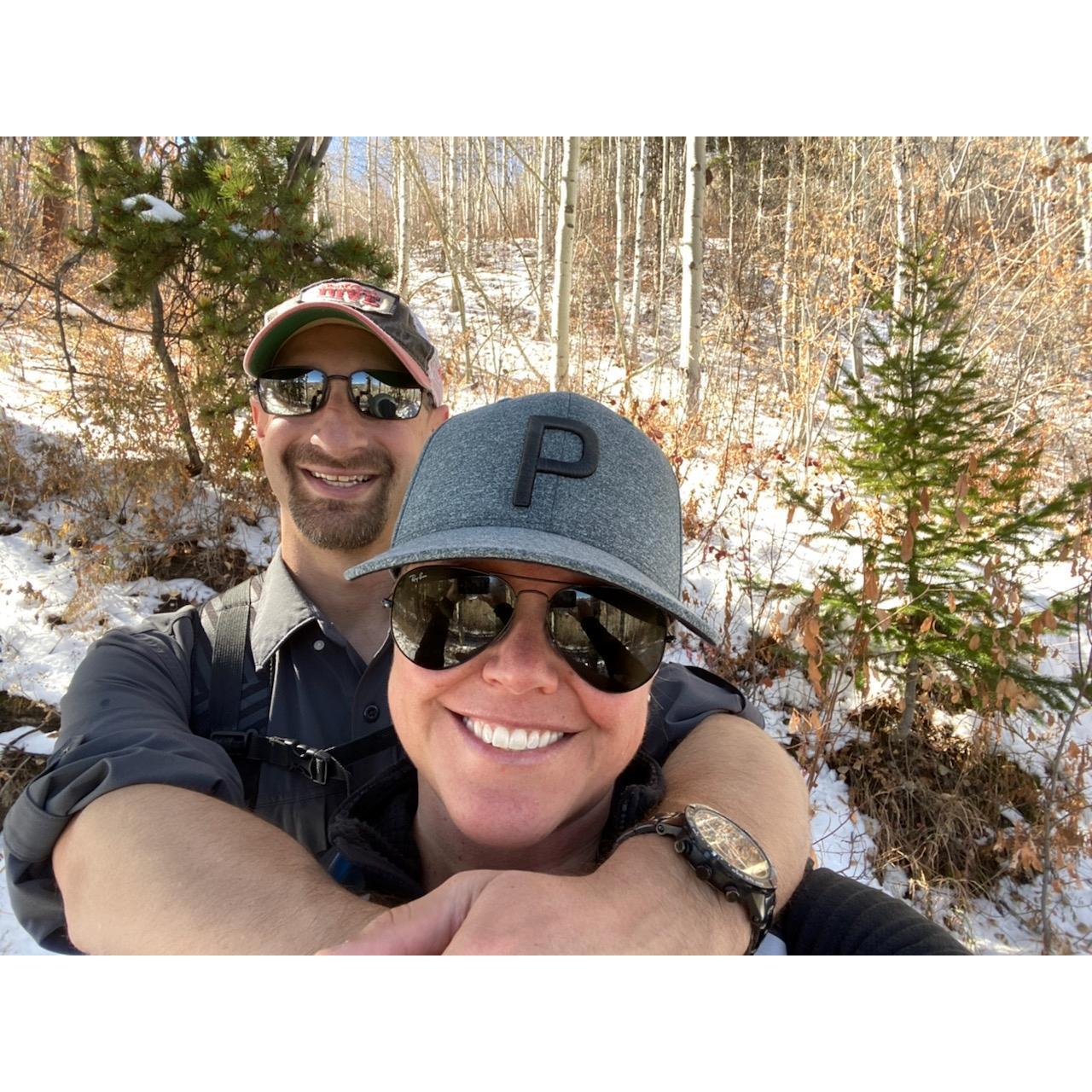 Hiking at the Ritz in Beaver Creek