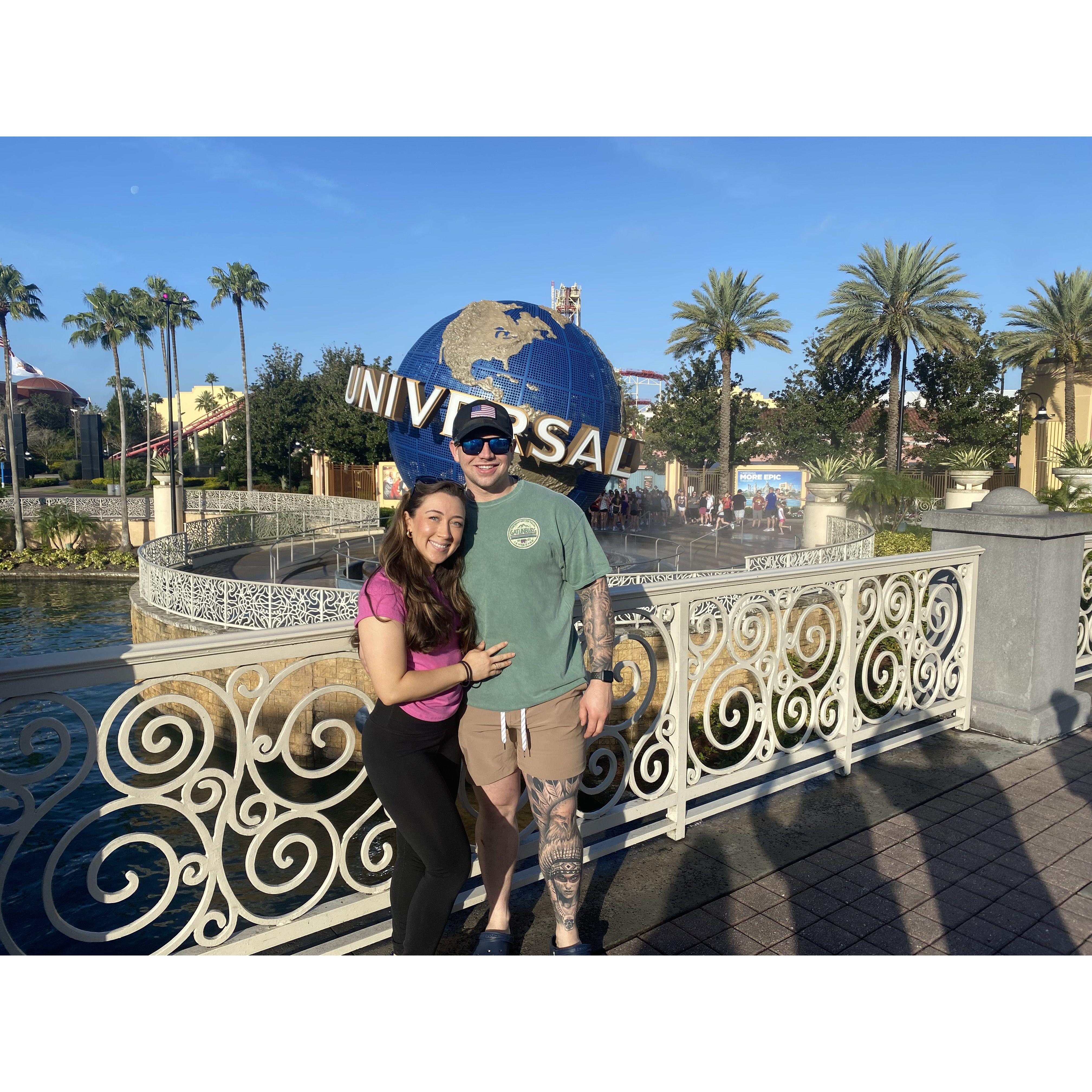 Trip to Universal