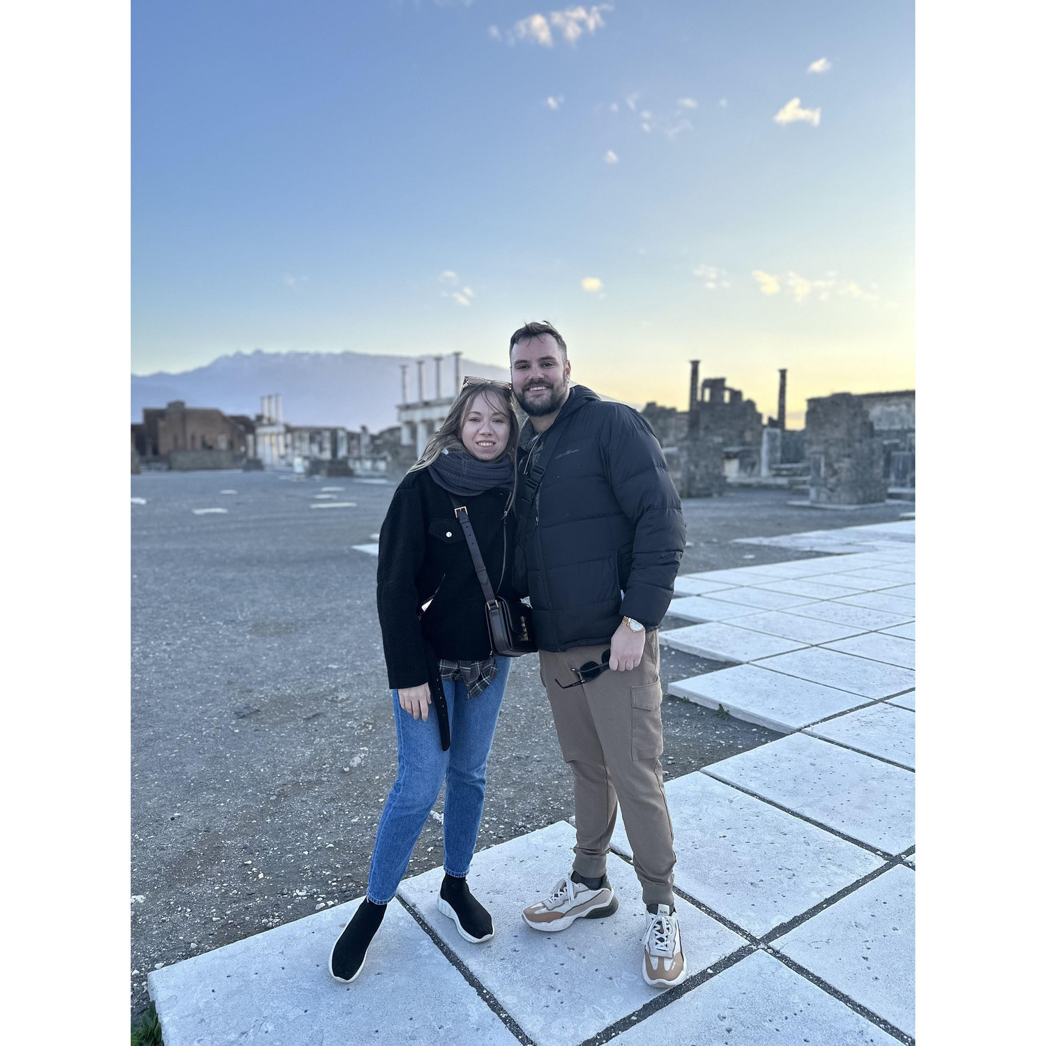 Walking the streets of Pompeii / January 16, 2025