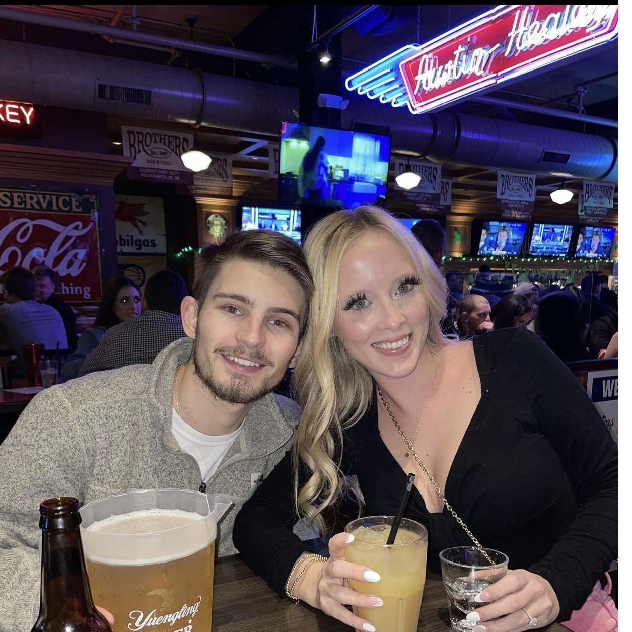 The couple living in Indy