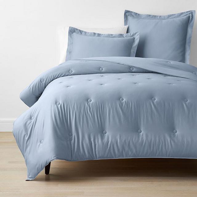 The Company Store - Twin Comforter, Misty Blue