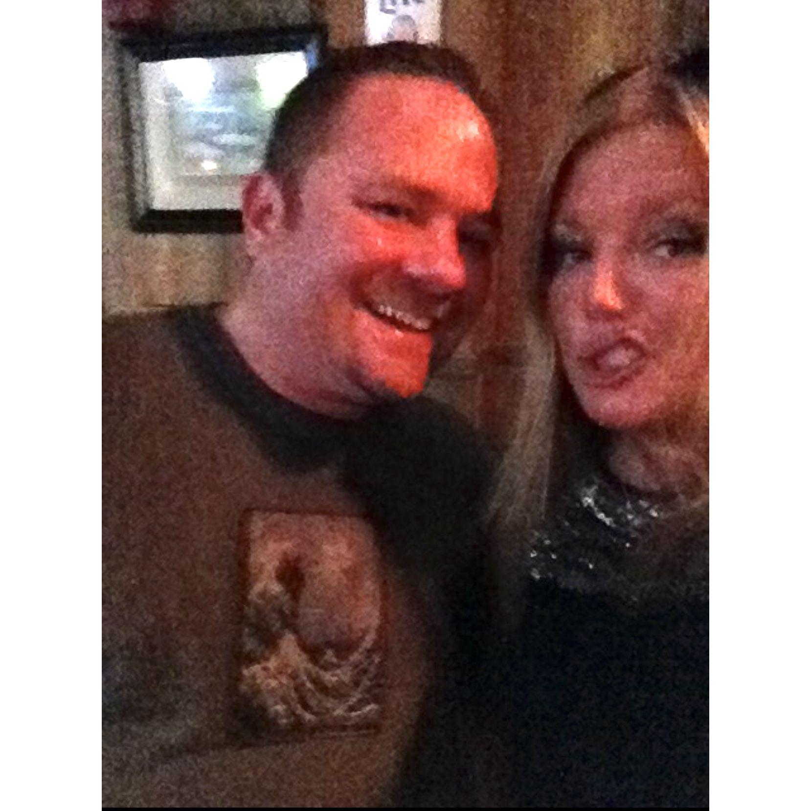 Kevin & Brenda on her 40th Birthday