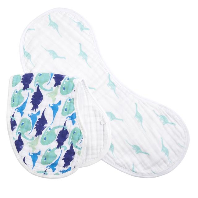 Burpy Bibs: aden + anais (Dino, Set of 2)