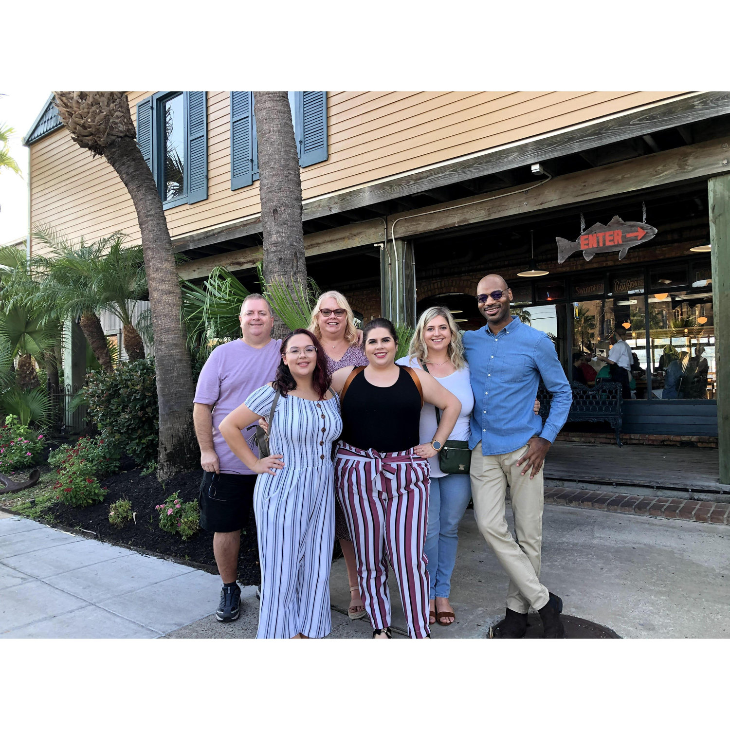 Mom and Dad's anniversary dinner with the family