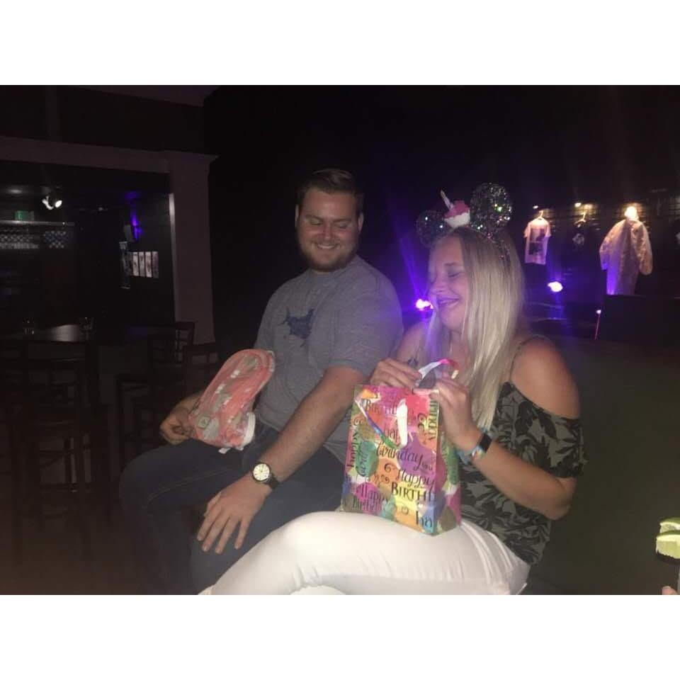 Our first photo together!