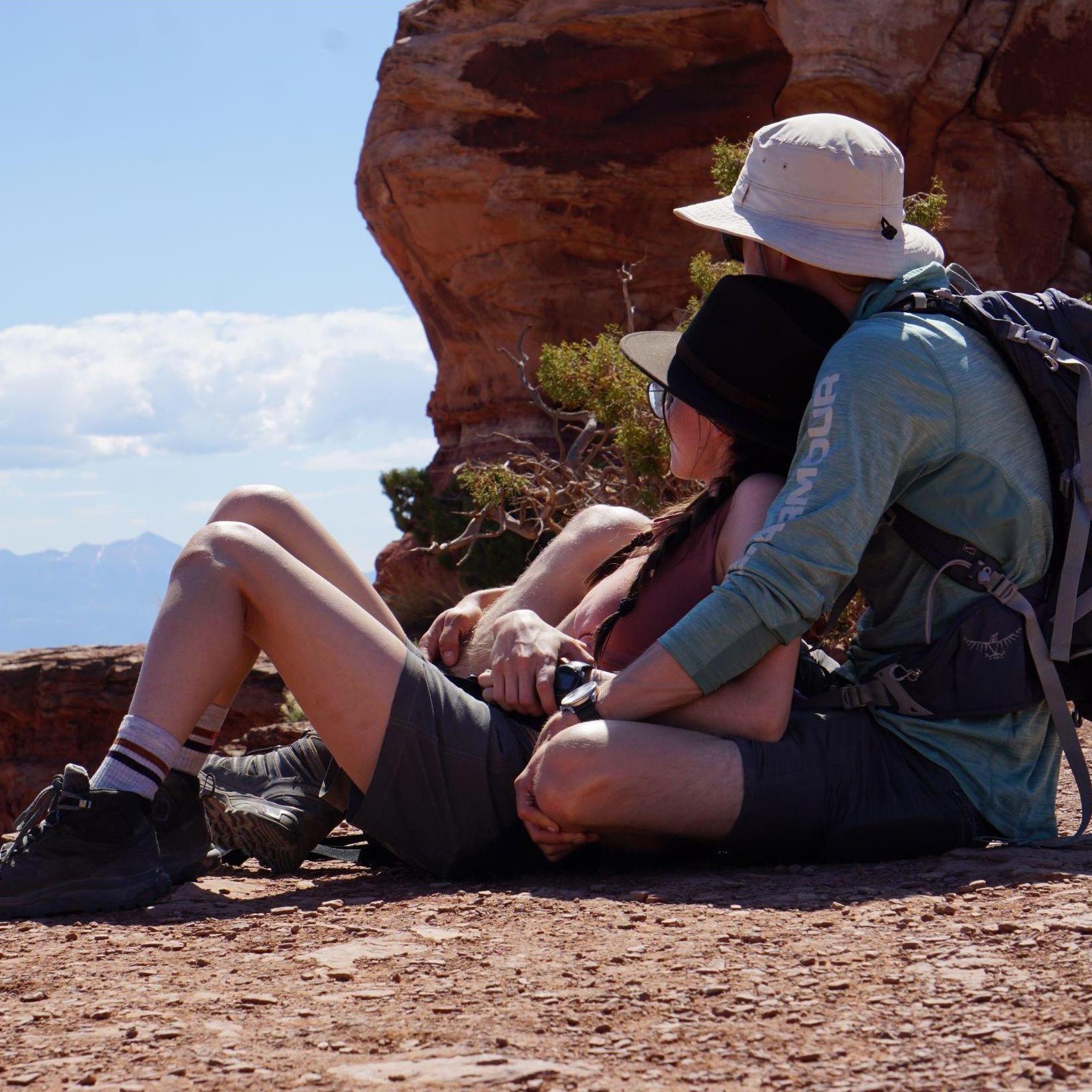 Canyonlands was one of their favorite stops - even with the outrageous heat and imminent threat of mountain lions along their hike.  They can't wait to go back and drive the White Rim Road!