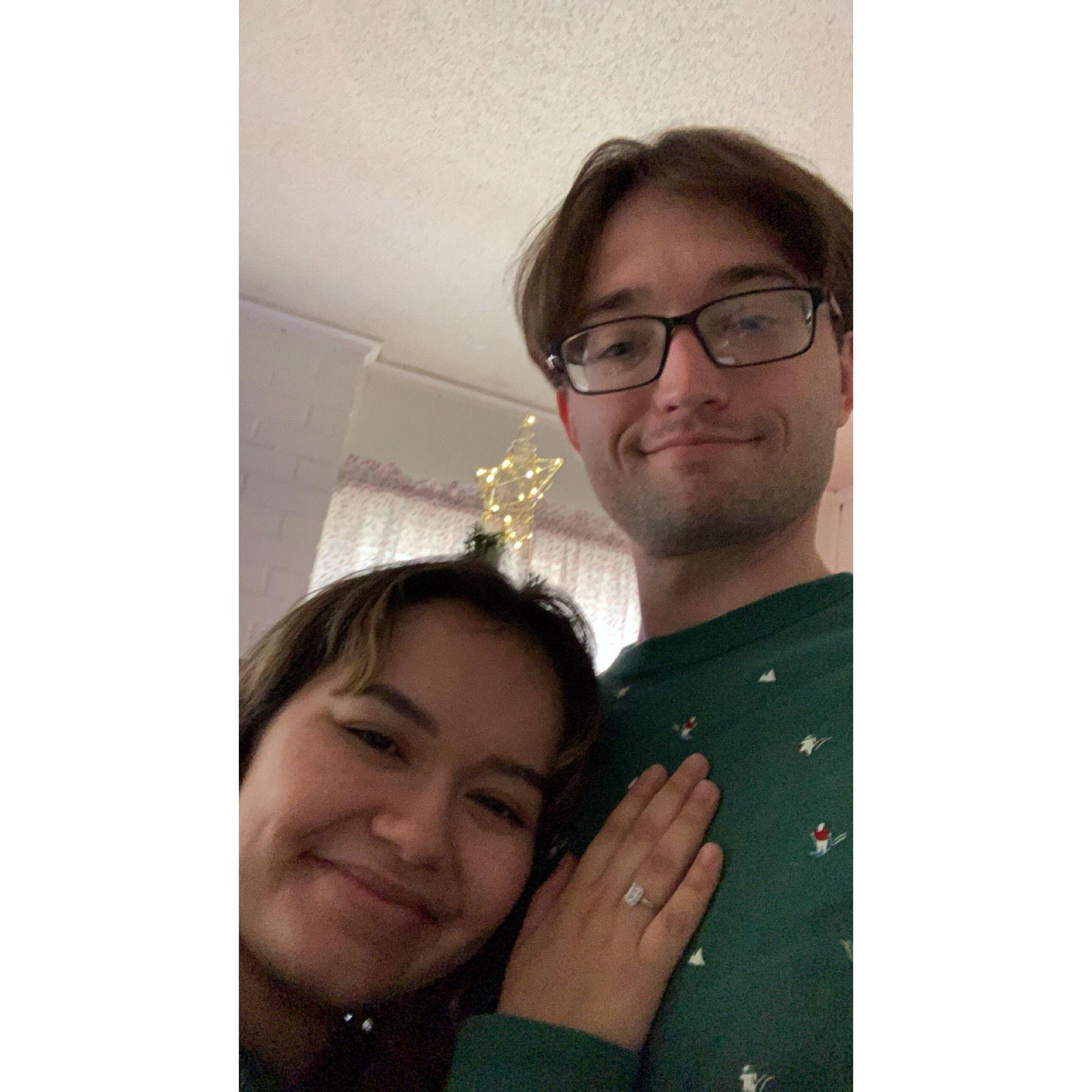 our Christmas as an engaged couple